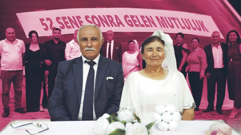 Amasya'da 52 sene sonra gelen mutluluk